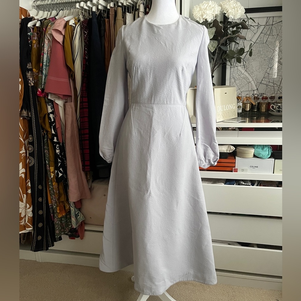 Suzannah Gray Bow Detail Dress Size 4